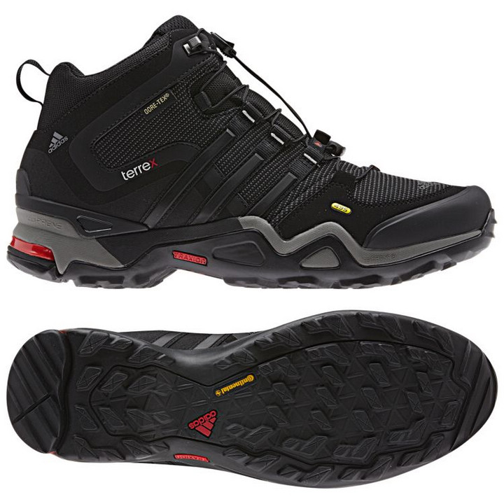 Мокасины, прогулочная обувь Кроссовки новый Адидас/Adidas мужская открытый terrex быстро X GTX в середине g64519 FAST MID adidas / Adidas 